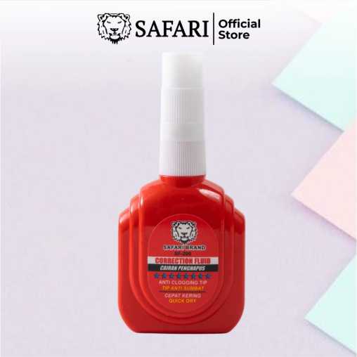 SAFARI SF-01 LUSIN Correction Pen Tipe X Fluid Cair
