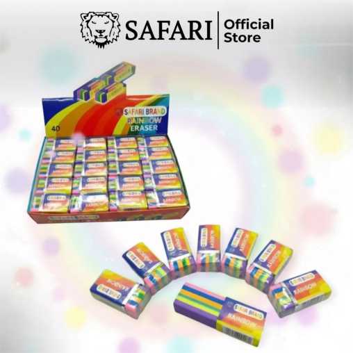 SAFARI Penghapus Eraser Rainbow SF-40