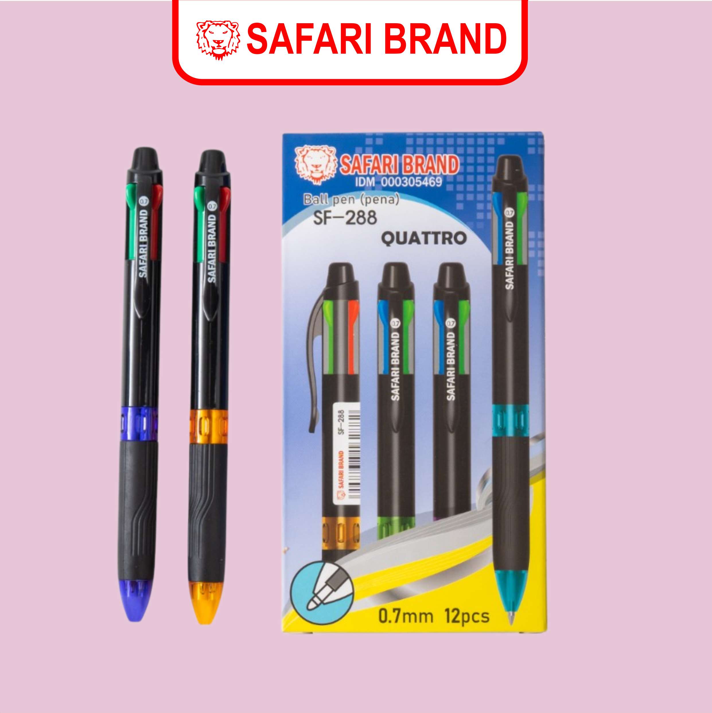 SAFARI SF-288 Bolpoin Click 4in1