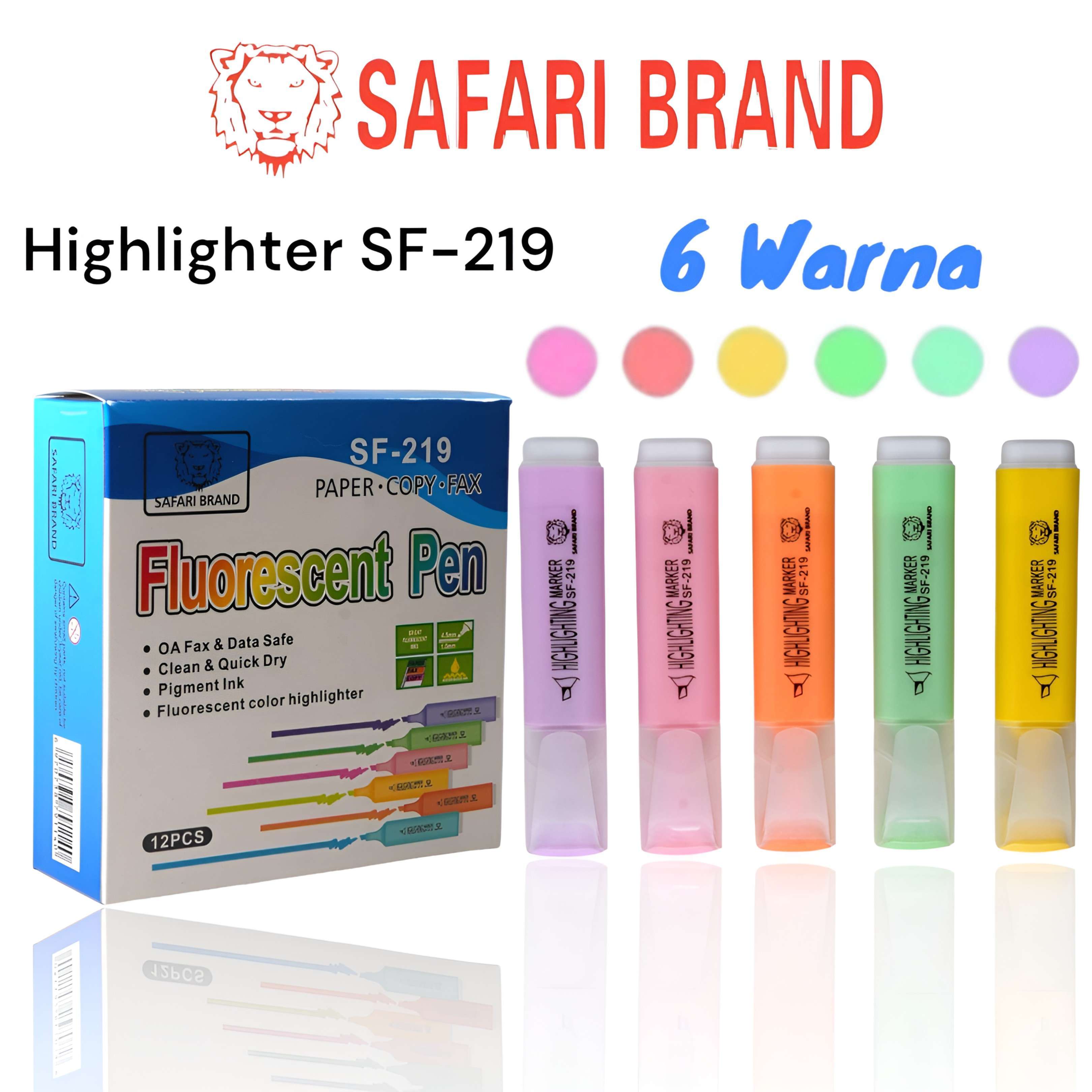 SAFARI Highlighter Pastel SF-219